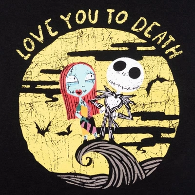 Disney Nightmare Before Christmas Jack Skellington Sally Gray 3 Pack Graphic T-Shirts Gray/Black/Red 7 Disney Nightmare Before Christmas Jack Skellington Sally Gray 3 Pack Graphic T-Shirts Gray/Black/Red - Image 5