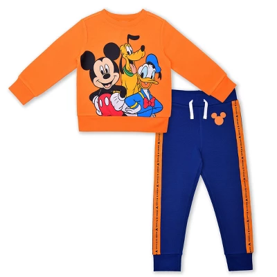 Disney Boy's 2-Pack Mickey Mouse And Friends Long Sleeve Graphic Shirt And Jogger Pant Set For Toddler 7 Disney Boy's 2-Pack Mickey Mouse And Friends Long Sleeve Graphic Shirt And Jogger Pant Set For Toddler - Image 5
