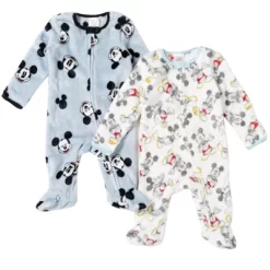 Disney Mickey Mouse Baby Fleece 2 Pack Coveralls Newborn -Family Style Shop GUEST 8d16e200 81a7 4615 99a6 5a091b1eb35e