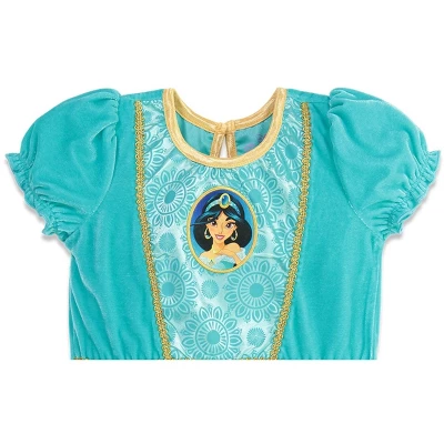 Disney Princess Jasmine Girls Cosplay Costume Dress Tights And Headband 3 Piece Set Toddler 8 Disney Princess Jasmine Girls Cosplay Costume Dress Tights And Headband 3 Piece Set Toddler - Image 6