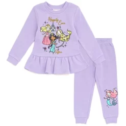 Disney Princess Minnie Mouse Winnie The Pooh Rapunzel Eeyore Piglet Fleece Sweatshirt And Pants Set Infant To Little Kid -Family Style Shop GUEST 8e9fdad9 a53b 4f78 9a4a a121805c79a7