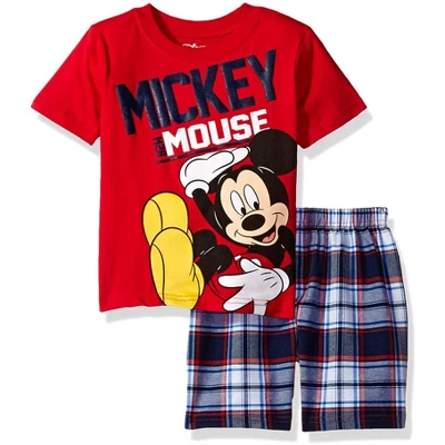 Disney Mickey Mouse Graphic T-Shirt And Shorts Outfit Set Infant To Little Kid 9 Disney Mickey Mouse Graphic T-Shirt And Shorts Outfit Set Infant To Little Kid - Image 7