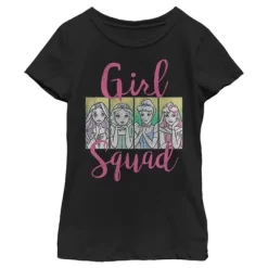 Girl's Disney Princess Girl Squad T-Shirt -Family Style Shop GUEST 8f0df348 5dbb 4b1a 8e20 99a2e93a063c