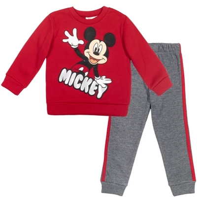 Disney Mickey Mouse Goofy Donald Duck Pluto Fleece Pullover T-Shirt And Pants Toddler 9 Disney Mickey Mouse Goofy Donald Duck Pluto Fleece Pullover T-Shirt And Pants Toddler - Image 7
