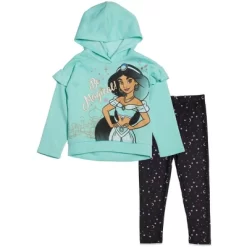 Disney Princess Mulan Rapunzel Jasmine Ariel Belle Cinderella Tiana Tinker Girls Pullover Hoodie Legging Toddler To Big Kid -Family Style Shop GUEST 90022a35 7807 416f 96ed 4aa63f891eec