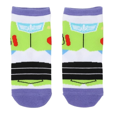 Disney Pixar Character Outfits & Faces Adult 5-Pair Casual Crew Socks 7 Disney Pixar Character Outfits & Faces Adult 5-Pair Casual Crew Socks - Image 5