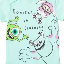 Disney Pixar Monsters Inc. Sulley Boo Mike Wazowski Baby Bodysuit Pants And Hat 3 Piece Outfit Set Newborn To Infant -Family Style Shop GUEST 90c1a670 fa70 4159 a0ed 6a4033122580