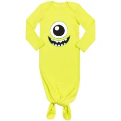 Disney Monsters Inc. Mike Baby Boys Knotted Long Sleeve Swaddle Sleeper Gown & Hat Set -Family Style Shop GUEST 92a2de9a 9aa6 4239 a3f4 c56eebea59c9