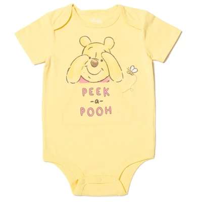 Disney Winnie The Pooh Tigger Winnie The Pooh Baby 4 Pack Snap Bodysuits Newborn To Infant 3 Disney Winnie The Pooh Tigger Winnie The Pooh Baby 4 Pack Snap Bodysuits Newborn To Infant