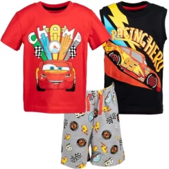 Disney Lion King Pixar Toy Story Mickey Mouse Goofy T-Shirt Tank Top And Shorts 3 Piece Outfit Set Toddler To Big Kid -Family Style Shop GUEST 932fa9b8 5ea3 410b 9748 fe2c84e52d6e