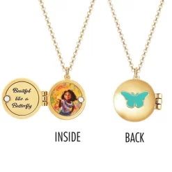 Disney Girls Encanto Butterly Locket Necklace, 16 + 3" -Family Style Shop GUEST 9550f7e1 1d5a 4731 bbcb c55fa739d7d4
