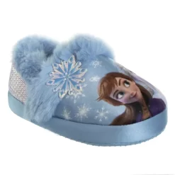 Disney Frozen Anna And Elsa Dual Sizes Girls Slippers. (Toddler/Little Kids) -Family Style Shop GUEST 9733893a de9b 4f49 8ff3 7c3aa6d5256f