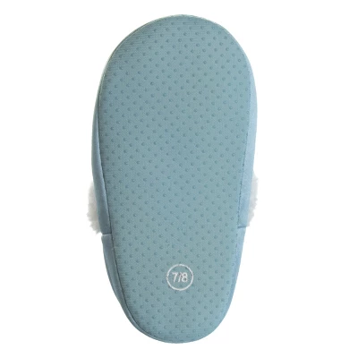 Disney Frozen Girl Slippers - Elsa And Anna Plush Lightweight Warm Comfort Soft Aline House Shoes - Blue White (Toddler-Little Kid) 8 Disney Frozen Girl Slippers - Elsa And Anna Plush Lightweight Warm Comfort Soft Aline House Shoes - Blue White (Toddler-Little Kid) - Image 6
