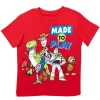 Disney Pixar Toy Story Buzz Lightyear Woody Athletic T-Shirt And Mesh Shorts Outfit Set Toddler -Family Style Shop GUEST 994fc571 b448 4262 b27b db67f0da05ae