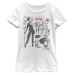 Disney Girl's Cruella Fashion Drawings T-Shirt 9 Disney Girl's Cruella Fashion Drawings T-Shirt -Family Style Shop GUEST 995a4063 db63 43cb 9074 6bc212588962