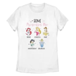 Women's Disney Princesses Personalities T-Shirt -Family Style Shop GUEST 99f33634 f79b 4e2a 91ae e004dd0ee70c