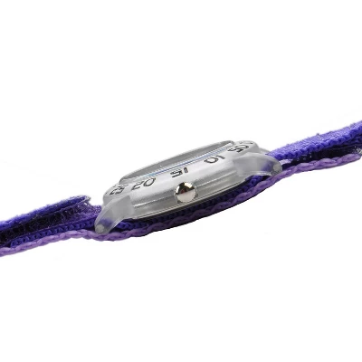 Girls' Disney Princess Rapunzel Clear Plastic Time Teacher Watch - Purple 6 Girls' Disney Princess Rapunzel Clear Plastic Time Teacher Watch - Purple - Image 4