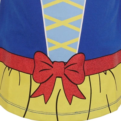 Disney Princess Moana Jasmine Belle Girls 5 Pack T-Shirts Little Kid To Big 10 Disney Princess Moana Jasmine Belle Girls 5 Pack T-Shirts Little Kid To Big - Image 8