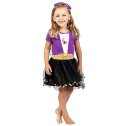 Disney Frozen Princess Anna Girls Cosplay Costume Gown And Headband Little Kid To Big Kid -Family Style Shop GUEST 9d83f77b ae25 48f1 91c4 d56c4042ffa2