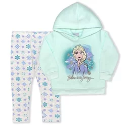 Disney Frozen Girl's 2-Pack Believe In The Journey Elsa Pullover Hoodie And Snowflake Legging Pant For Toddlers -Family Style Shop GUEST 9eac9b5d 9567 41b8 bf77 fa18ce41cb2e