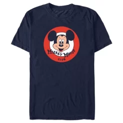 Men's Disney Mickey Mouse Club Mickey Face Logo T-Shirt 9 Men's Disney Mickey Mouse Club Mickey Face Logo T-Shirt -Family Style Shop GUEST 9eb3c51b bf8a 413b a101 318626c742b2