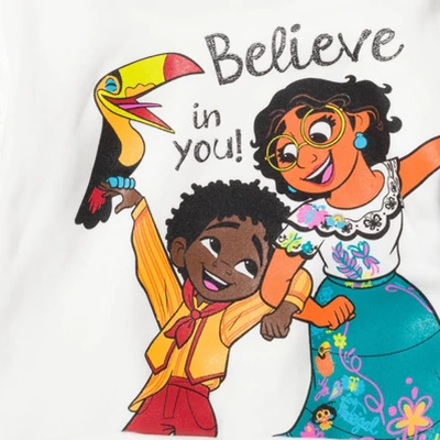 Disney Encanto Mirabel Girls Pullover Fleece Hoodie And Leggings Outfit Set Little Kid To Big Kid 5 Disney Encanto Mirabel Girls Pullover Fleece Hoodie And Leggings Outfit Set Little Kid To Big Kid - Image 3