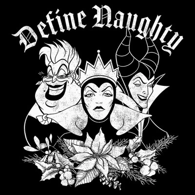 Women's Disney Villains Define Naughty T-Shirt 3 Women's Disney Villains Define Naughty T-Shirt