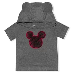 Disney Boy's There Is Only One Mickey Mouse Graphic Tee, 3D Hooded Shirt And Casual Short Set For Toddler -Family Style Shop GUEST a111346f b938 431a b763 a3b53d06d9ab