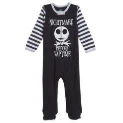 Disney Nightmare Before Christmas Jack Skellington Baby 2 Pack Zip Up Sleep N' Play Coveralls Newborn To Infant -Family Style Shop GUEST a270424a 878b 4ceb 8ffd 0bf69e36cf60