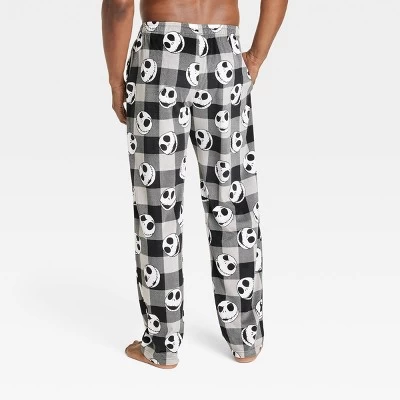Men's Disney The Nightmare Before Christmas Velour Pajama Pants - Black 3 Men's Disney The Nightmare Before Christmas Velour Pajama Pants - Black