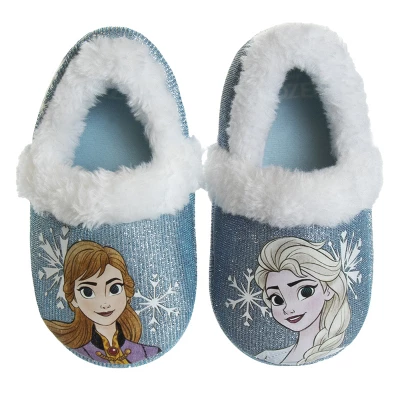Disney Frozen 2 Elsa And Anna Girls Slippers - Plush Lightweight Warm Comfort Soft Aline House Slippers - Purple Ana Elsa (Sizes 5 - 8 Toddler/Little Kid) 10 Disney Frozen 2 Elsa And Anna Girls Slippers - Plush Lightweight Warm Comfort Soft Aline House Slippers - Purple Ana Elsa (Sizes 5 - 8 Toddler/Little Kid) - Image 8