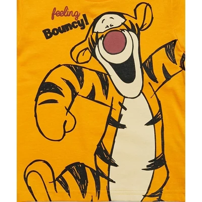 Disney Winnie The Pooh Winnie The Pooh Tigger Eeyore Baby Short Sleeve Graphic T-Shirt 9 Disney Winnie The Pooh Winnie The Pooh Tigger Eeyore Baby Short Sleeve Graphic T-Shirt - Image 7