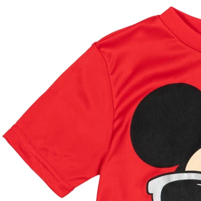 Disney Mickey Mouse T-Shirt And Mesh Shorts Outfit Set Toddler 6 Disney Mickey Mouse T-Shirt And Mesh Shorts Outfit Set Toddler - Image 4