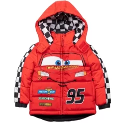 Disney Pixar Cars Lightning McQueen Winter Coat Puffer Jacket Little Kid -Family Style Shop GUEST a8e6c4aa a8ee 4e58 bbad c2e976e983a5