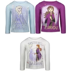 Disney Frozen Princess Anna Elsa Christmas Girls 3 Pack T-Shirts Little Kid To Big Kid 25 Disney Frozen Princess Anna Elsa Christmas Girls 3 Pack T-Shirts Little Kid To Big Kid -Family Style Shop GUEST aa2679de 1d66 48c3 896d 4ae2067784e5