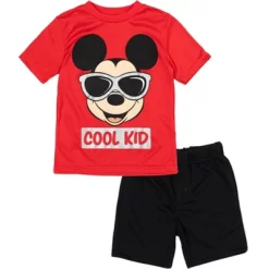 Disney Mickey Mouse T-Shirt And Mesh Shorts Outfit Set Toddler 16 Disney Mickey Mouse T-Shirt And Mesh Shorts Outfit Set Toddler -Family Style Shop GUEST abc30711 de9a 457c 98c2 6761fb06ab02