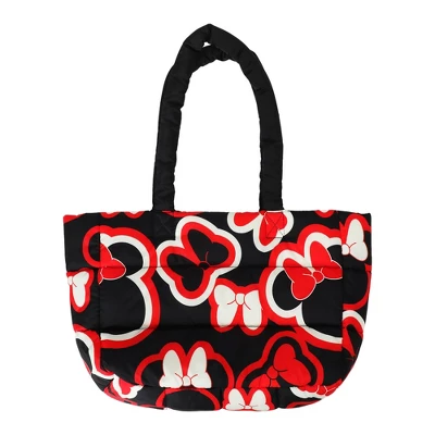 Disney Minnie Mouse Oversized Puffer Tote Bag 3 Disney Minnie Mouse Oversized Puffer Tote Bag