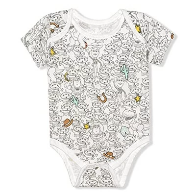 Disney Boy's 3-Pack Character Print Short Sleeve Bodysuit Creeper Set 5 Disney Boy's 3-Pack Character Print Short Sleeve Bodysuit Creeper Set - Image 3