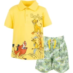 Disney Lion King Mickey Mouse Polo Shirt And Shorts Toddler -Family Style Shop GUEST af0d8458 2946 4be5 b2ed a413fbcfdc95