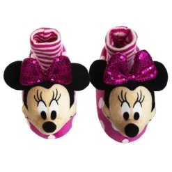 Disney Kids Girl's Minnie Mouse Slippers - Plush Lightweight Warm Comfort Soft Aline House Slippers – 3D Minnie Glitter Bow (size 5-12 Toddler/Little Kid) 12 Disney Kids Girl's Minnie Mouse Slippers - Plush Lightweight Warm Comfort Soft Aline House Slippers – 3D Minnie Glitter Bow (size 5-12 Toddler/Little Kid) -Family Style Shop GUEST b00466f9 d367 4b0a 98eb d55cc5cb6491