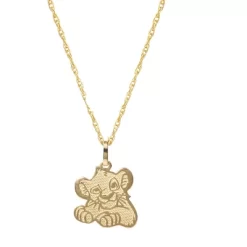 Disney Simba 14k Gold Pendant Necklace, 18" 6 Disney Simba 14k Gold Pendant Necklace, 18" -Family Style Shop GUEST b1e6a66e e7fa 4b4a baee a296a3e1f2e5