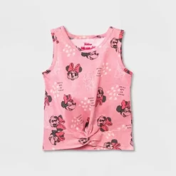 Disney Toddler Girls' 4pc Minnie Mouse Solid Top And Bottom Set - Pink -Family Style Shop GUEST b43804f3 58ef 4dd4 afc1 2a4af1ffd248