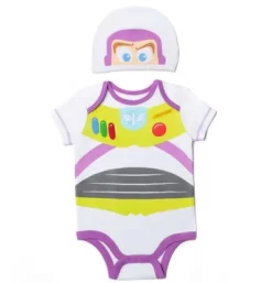 Disney Pixar Monsters Inc Incredibles Toy Story Mickey Mouse Pooh Lilo & Stitch Baby Bodysuit And Hat Set Newborn To Infant -Family Style Shop GUEST b479a8a3 db32 42f3 99aa 0ca32ed85f1f