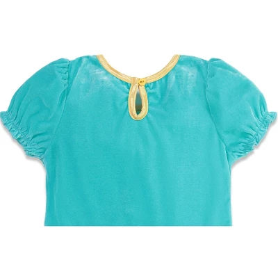 Disney Princess Jasmine Girls Cosplay Costume Dress Tights And Headband 3 Piece Set Toddler 9 Disney Princess Jasmine Girls Cosplay Costume Dress Tights And Headband 3 Piece Set Toddler - Image 7