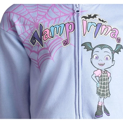 Disney Vampirina Girls French Terry Zip Up Hoodie Toddler 4 Disney Vampirina Girls French Terry Zip Up Hoodie Toddler - Image 2