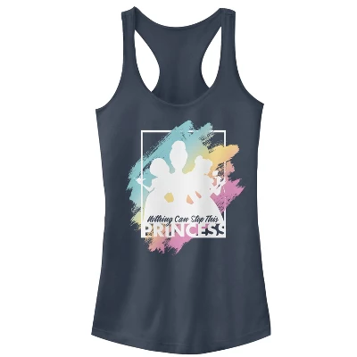 Junior's Disney Princesses Can't Stop This Princess Racerback Tank Top 4 Junior's Disney Princesses Can't Stop This Princess Racerback Tank Top - Image 2