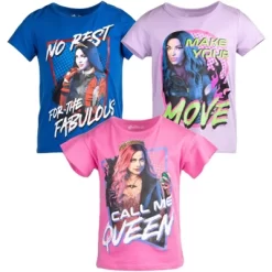 Disney Descendants Audrey Evie Mal Girls 3 Pack T-Shirts Little Kid To Big Kid 17 Disney Descendants Audrey Evie Mal Girls 3 Pack T-Shirts Little Kid To Big Kid -Family Style Shop GUEST b7f974dd 1ff9 4e7d bf3b 253e09bfc9b6