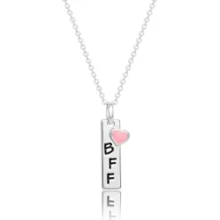 Disney Princess BFF Silver Plated Best Friends Necklaces, Pendant Friendship Necklaces - Set Of 2 -Family Style Shop GUEST b8e3a274 5353 4b37 8d83 e6b51f91750c