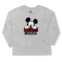 Disney Boy's 3-Pack Mickey Mouse Long Sleeve Graphic Tee, 3D Hoodie Vest And Jogger Pant Set For Toddler -Family Style Shop GUEST b94bad7a 3ea8 41c1 bf66 ffa68307a5a8