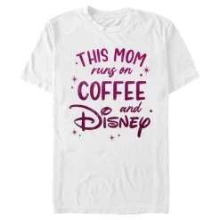 Men's Disney This Mom Runs On Coffee T-Shirt -Family Style Shop GUEST bbe30f38 c627 4621 a90e 01a851a2c5bd